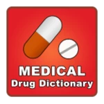 drug dictionary (medical) android application logo